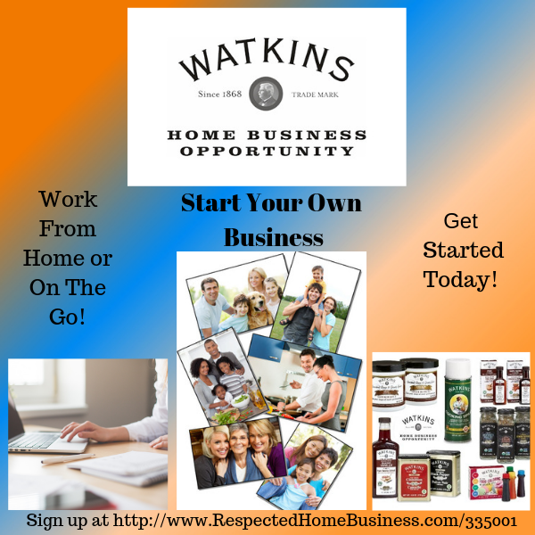 Watkins Home-Based Business,
Watkins Business, Earn Extra Income